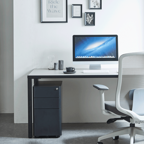 デスク使用例(天板:GY×BK色)