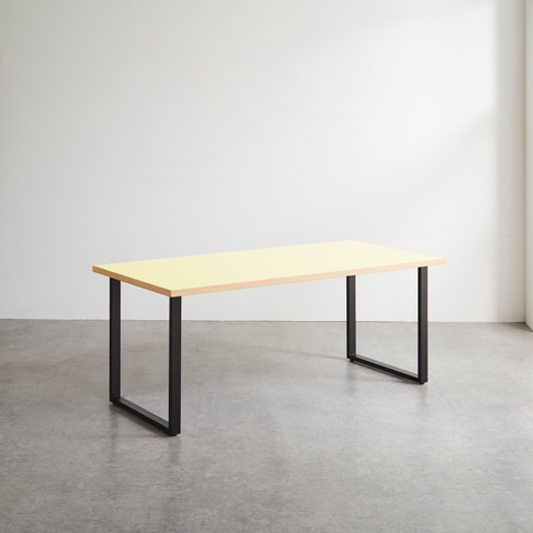 カタリナ サイズオーダーテーブル レモンシフォン / オーダーカラー/ CATARINA