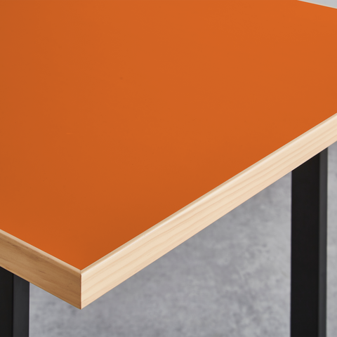 カタリナ サイズオーダーテーブル オレンジ / オーダーカラー/ CATARINA