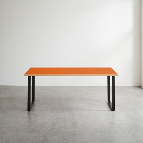 カタリナ サイズオーダーテーブル オレンジ / オーダーカラー/ CATARINA