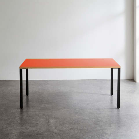 カタリナ サイズオーダーテーブル オレンジレッド / オーダーカラー/ CATARINA