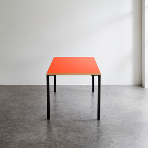 カタリナ サイズオーダーテーブル オレンジレッド / オーダーカラー/ CATARINA