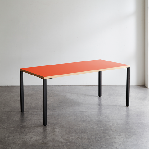 カタリナ サイズオーダーテーブル オレンジレッド / オーダーカラー/ CATARINA