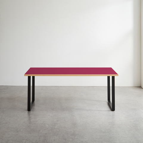 カタリナ サイズオーダーテーブル ピンクレッド / オーダーカラー/ CATARINA