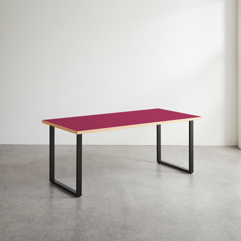 カタリナ サイズオーダーテーブル ピンクレッド / オーダーカラー/ CATARINA