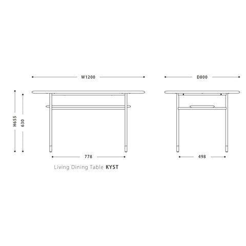 KYST Living Dining Table / キスト